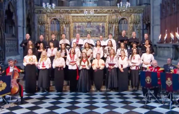 В Великобритании хор «Пісні для України» спел «Щедрик» во время рождественской речи короля Чарльза